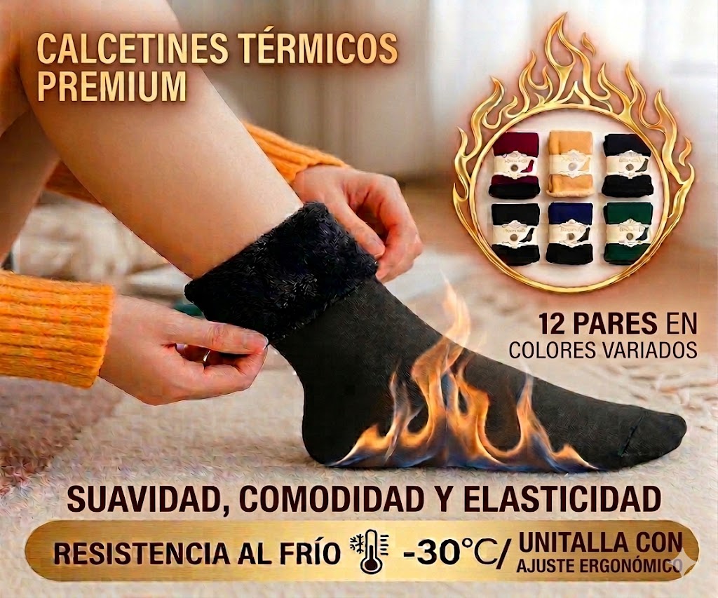 ¡NO PASES MAS FRIO! PROTEGE TUS PIES, PACK X12 PARES EN COLORES VARIADOS, UNISEX