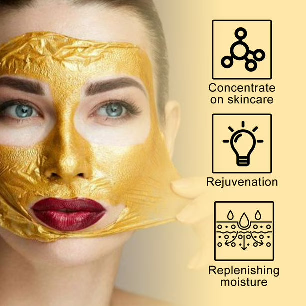 MASCARILLA FACIAL DE ORO HIDRATACION PROFUNDA