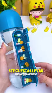 BOTELLA PARA AGUA CON PASTILLERO