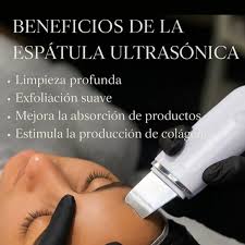 ESPATULA FACIAL ULTRASONICA EXFOLIANTE